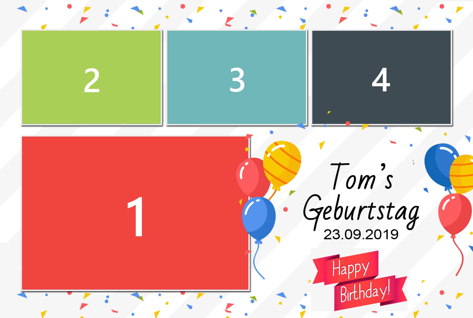 Fotobox Geburtstag